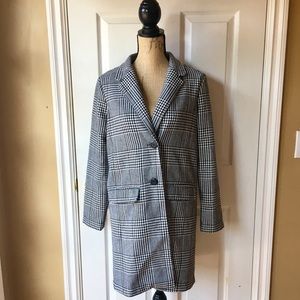 Cupcakes and Cashmere Houndstooth Pea Coat